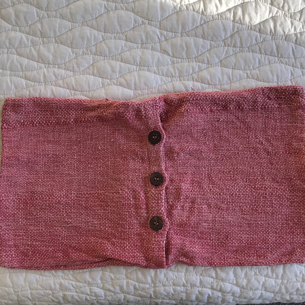 West Elm silk pillow cover